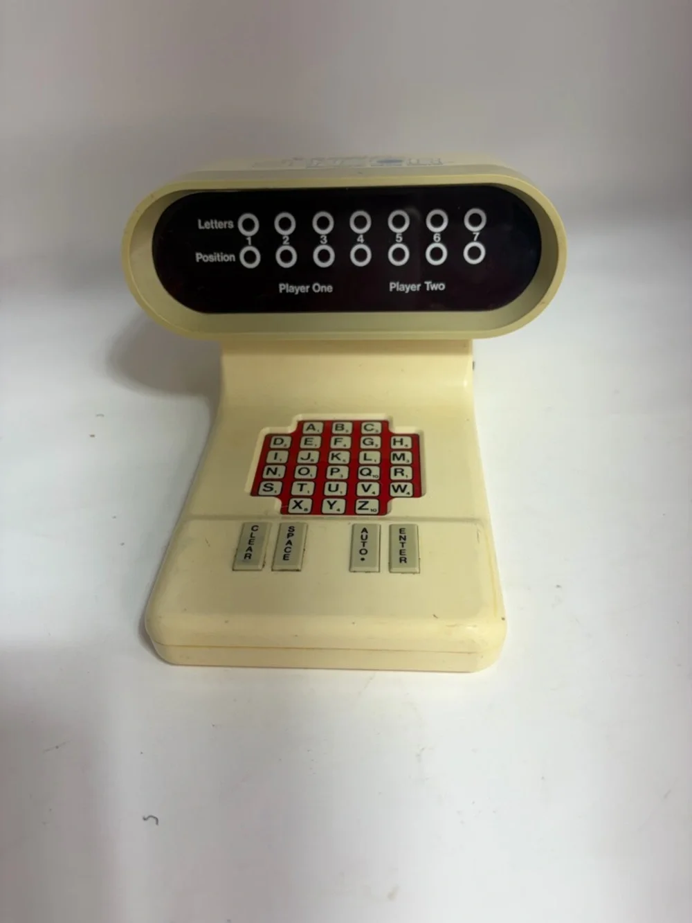 1970s Scrabble Vintage Sensor Electronic Word Game Works - Unit Only - Works